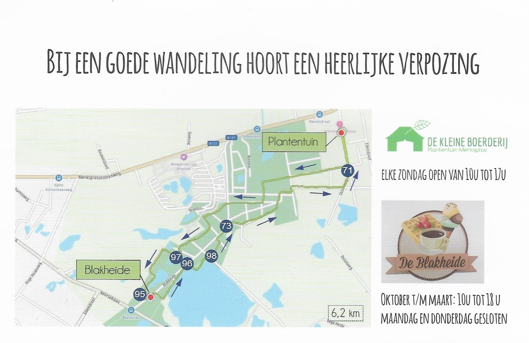 plantentuin wandeling